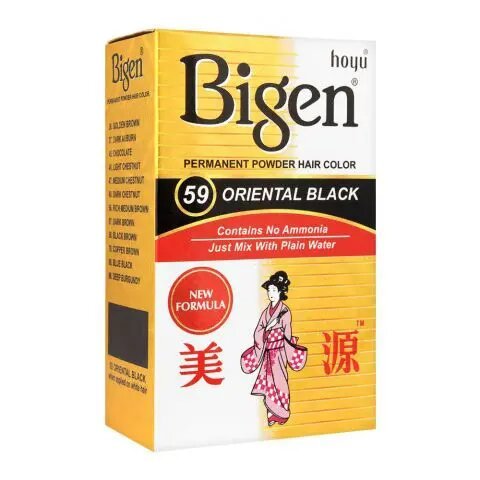 Bigen Powder Hair Color #59 Oriantal Black